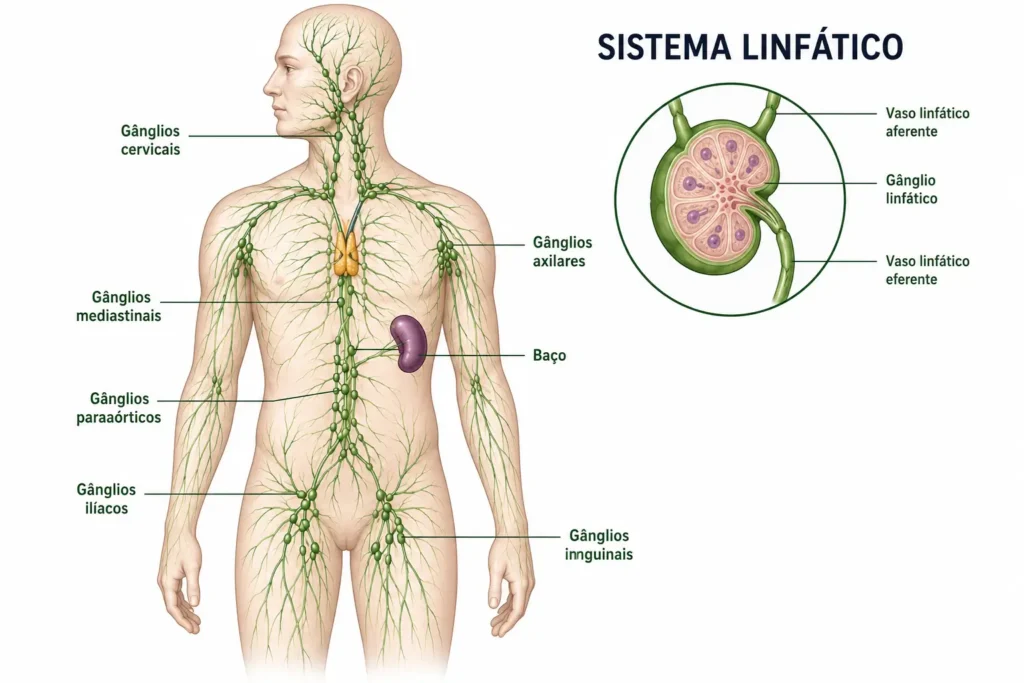 drenagem-linfatica-ilustração